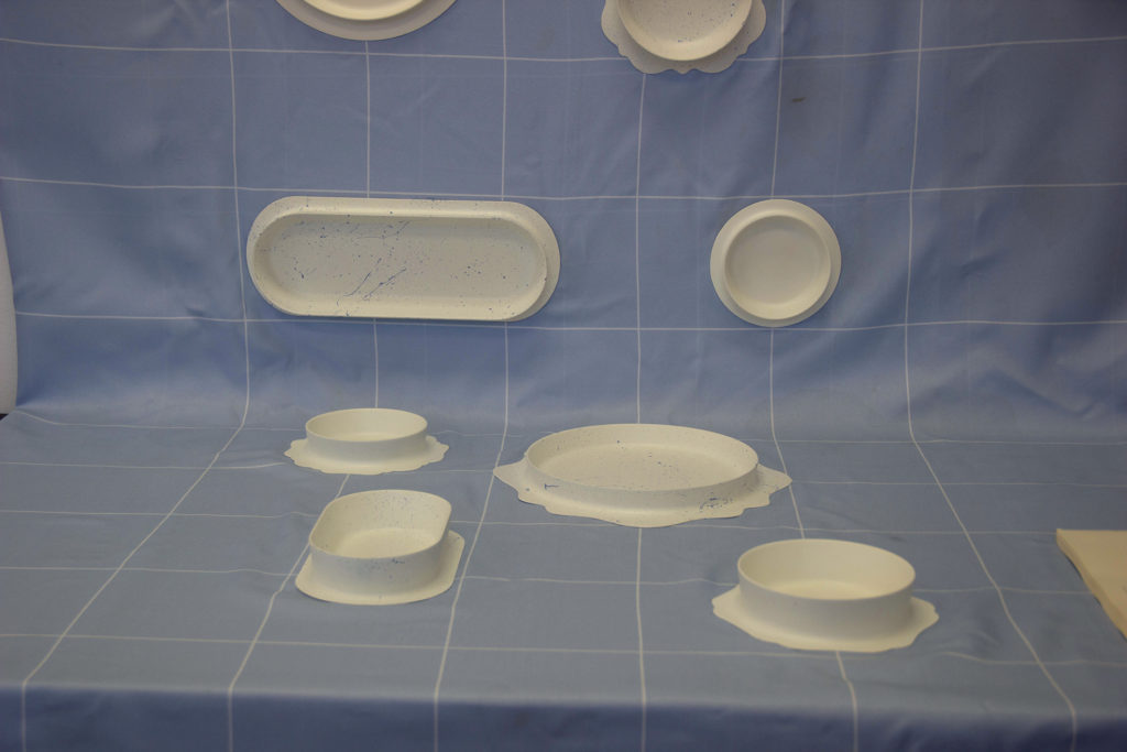 סביון בגון | " טוזיג - מפת פיקניק עם צלחות מובנות העשויות פלסטיק 
